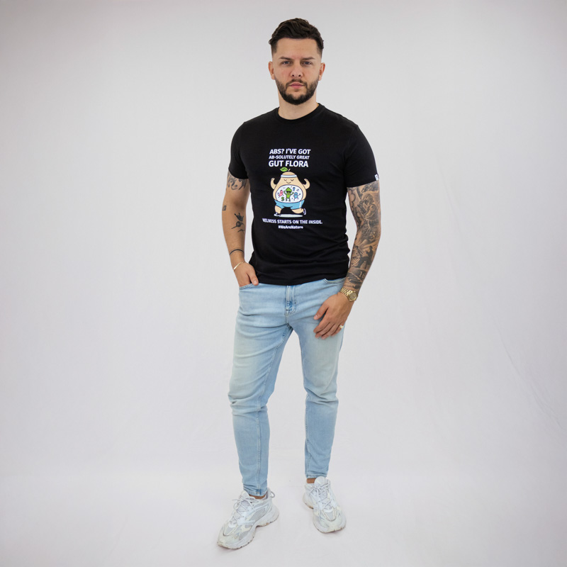 nature-s-finest-gut-flora-t-shirt-spruch-wei-baumwolle image 5