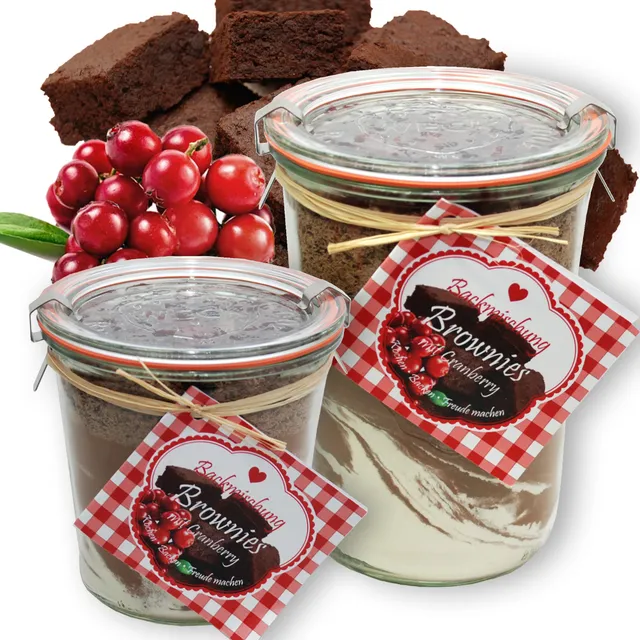 choco-lina-brownie-backmischung-mit-cranberry image 1