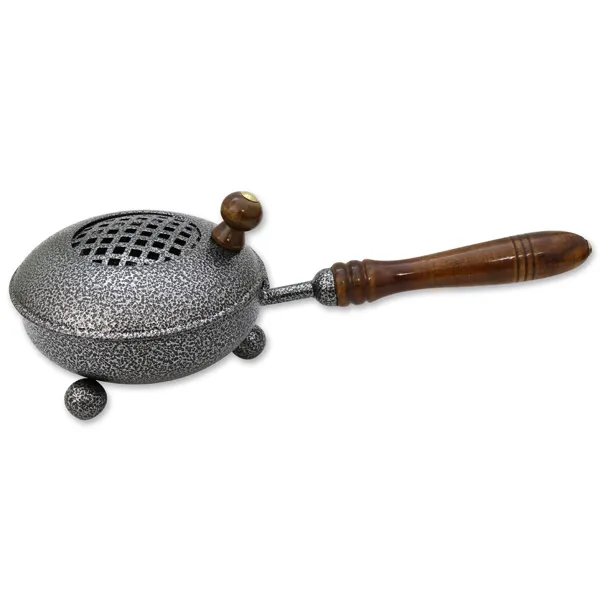 choco-lina-r-uchern-weihrauchpfanne-26x11cm-holzgriff-kohle image 1