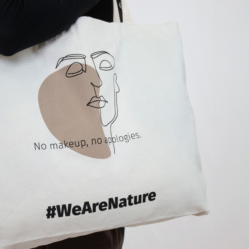 nature-s-finest-no-makeup-no-apologies-t-shirt-damen-statement image 2