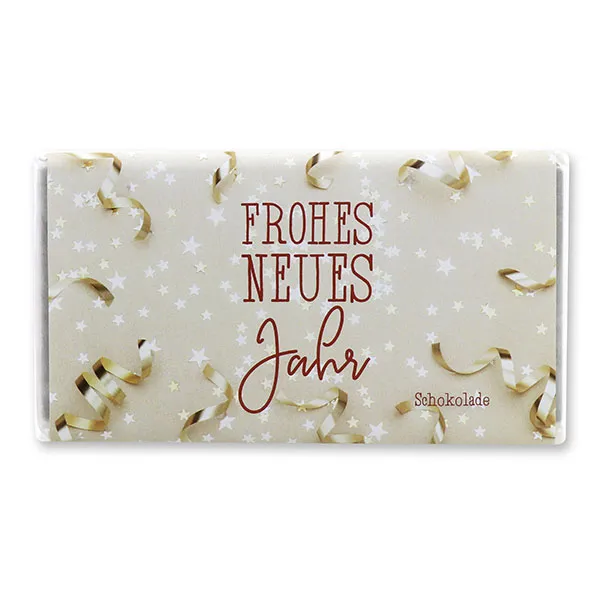 choco-lina-schoko-frohes-neues-jahr-zartbitterschokolade-tafel image 1