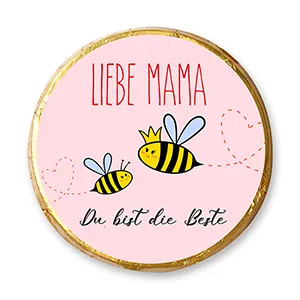 choco-lina-liebe-mama-du-bist-die-beste-chocotaler-schoko image 1