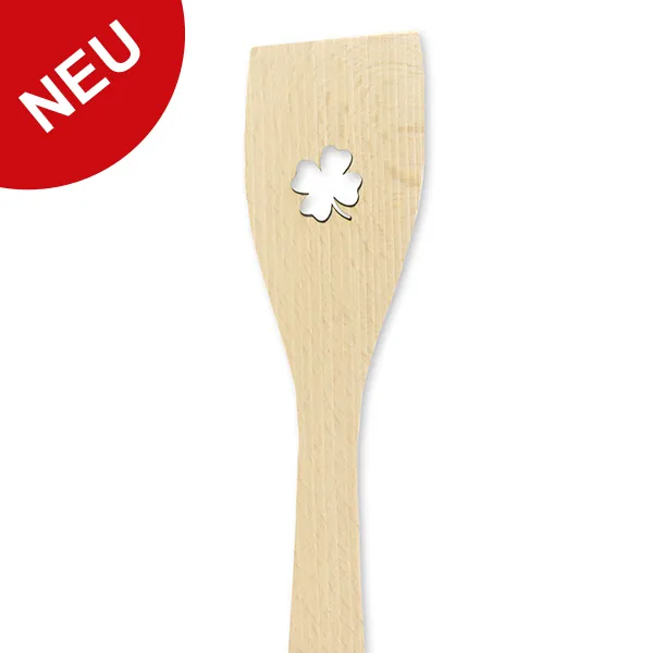 choco-lina-k-chenhelfer-pfannenwender-kleeblatt-holz image 1
