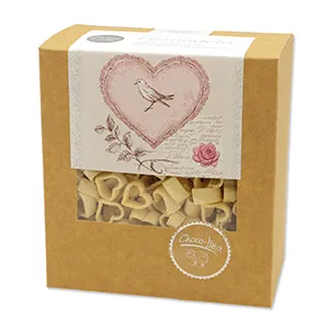 choco-lina-nudeln-herzenmix-gro-herz-taube-rosa-eiernudeln image 1