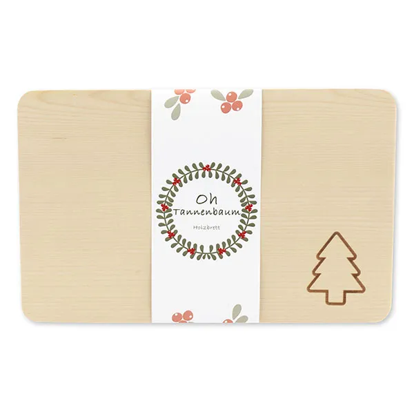 choco-lina-k-chenhelfer-holzbrett-tannenbaum-oh-tannenbaum image 1