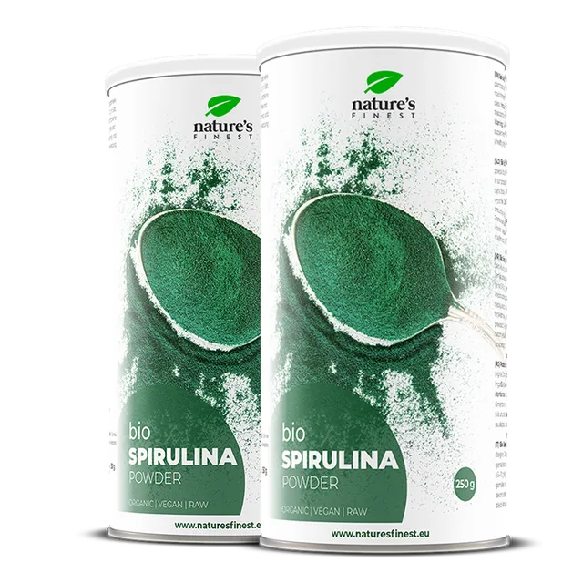 nature-s-finest-superfoods-spirulina-pulver-bio-250g-proteinreich image 1