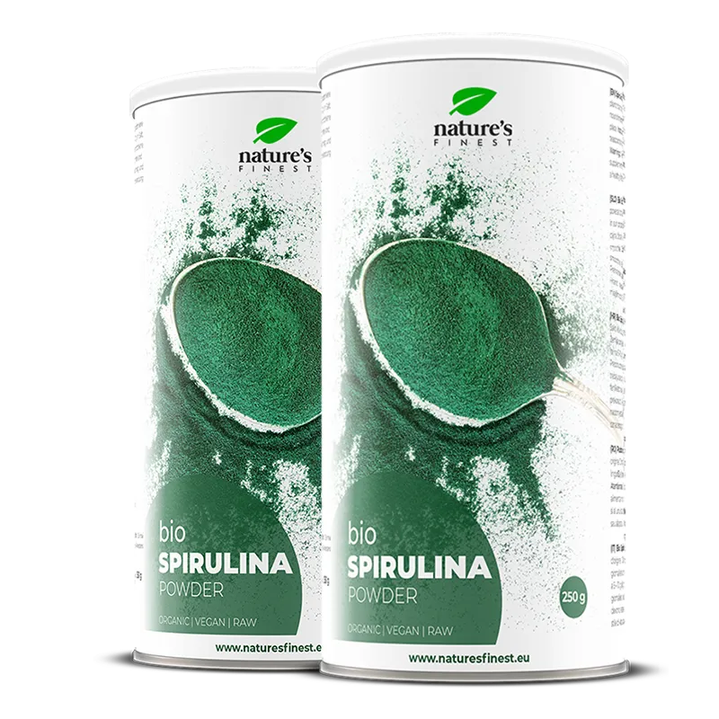 nature-s-finest-superfoods-spirulina-pulver-bio-250g-proteinreich image 1