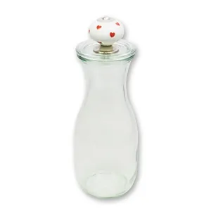 choco-lina-k-chenhelfer-weckglas-saftflasche-530ml-dekorknopf image 1