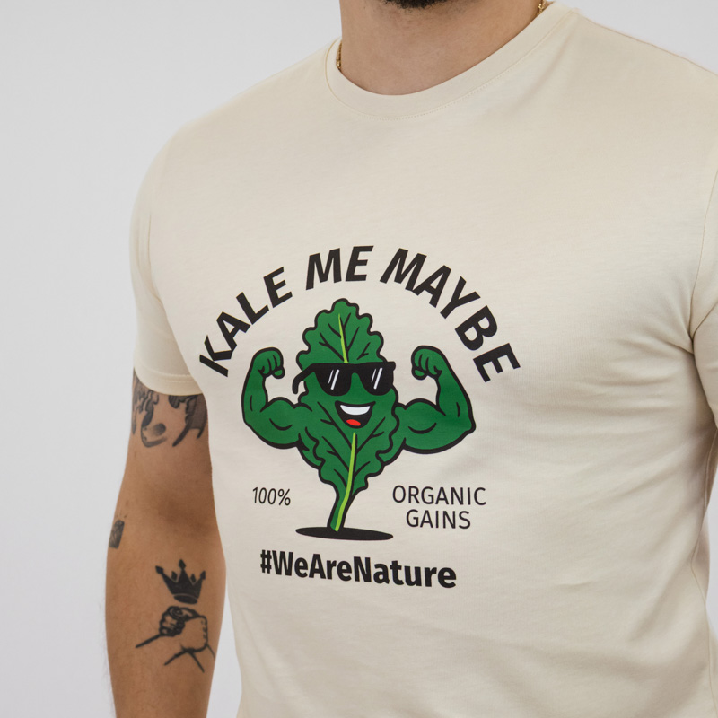 nature-s-finest-kale-me-maybe-t-shirt-vegan-spruch image 2