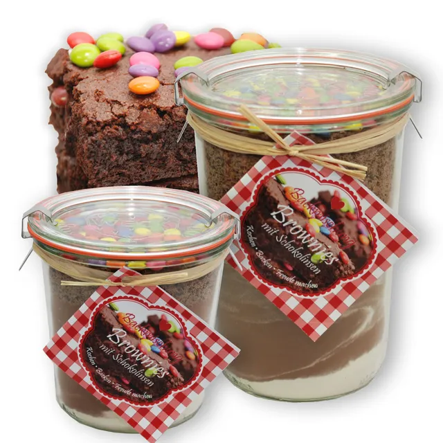 choco-lina-kochen-brownie-backmischung-schokolinsen image 1