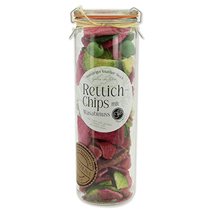 choco-lina-naschen-rettich-chips-feine-knabberei image 1
