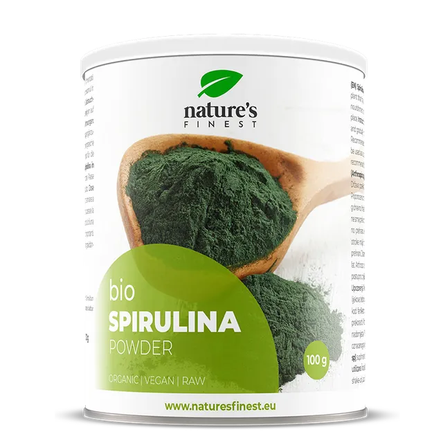 nature-s-finest-spirulina-pulver-bio-100g-algenprotein image 1