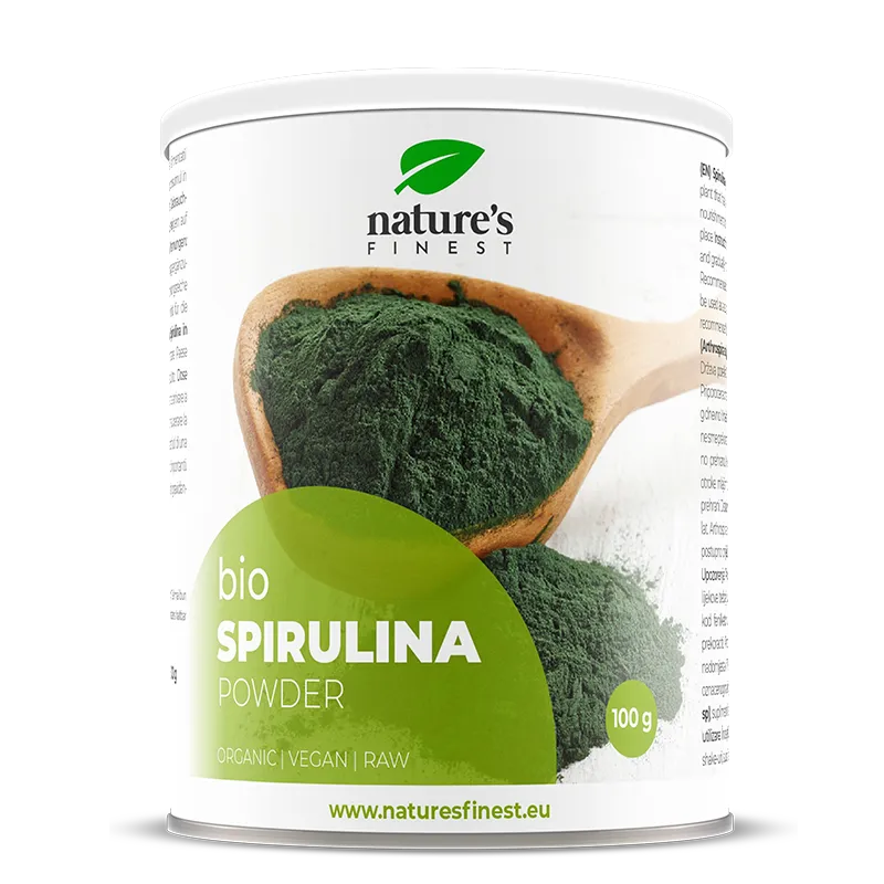 nature-s-finest-spirulina-pulver-bio-100g-algenprotein image 1