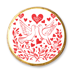 choco-lina-tauben-rot-chocotaler-schokolade-geschenk image 1