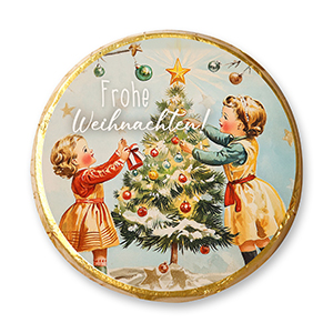 choco-lina-schoko-frohe-weihnachten-chocotaler-schokolade-geschenk image 1