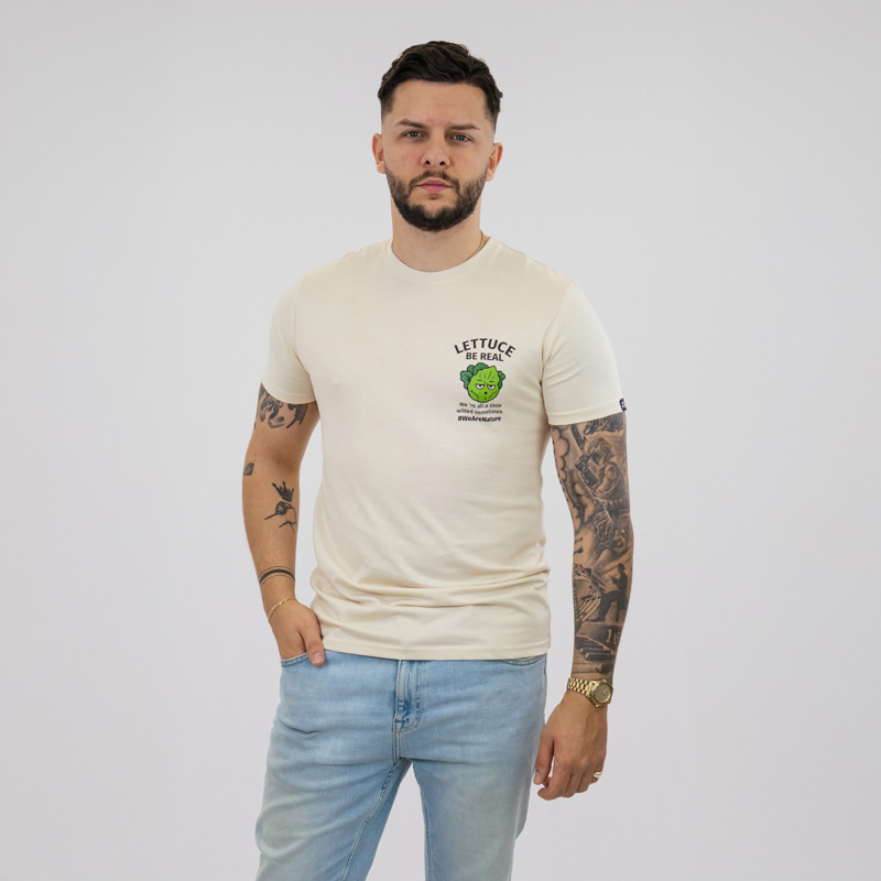 nature-s-finest-lettuce-be-real-t-shirt-shirt-mit-spruch image 6