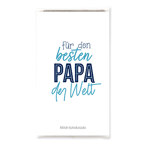 choco-lina-schoko-bester-papa-milchschokolade-f-r-den-besten-papa-tafel image 1