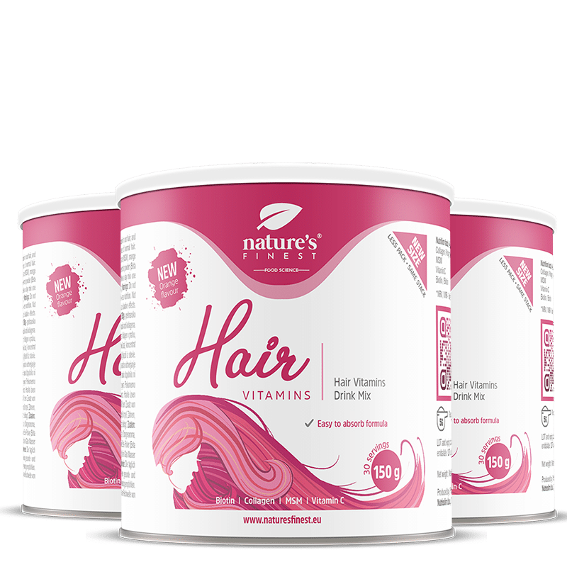nature-s-finest-hair-vitamins-haarvitamine-biotin-kollagen-3er-paket image 1