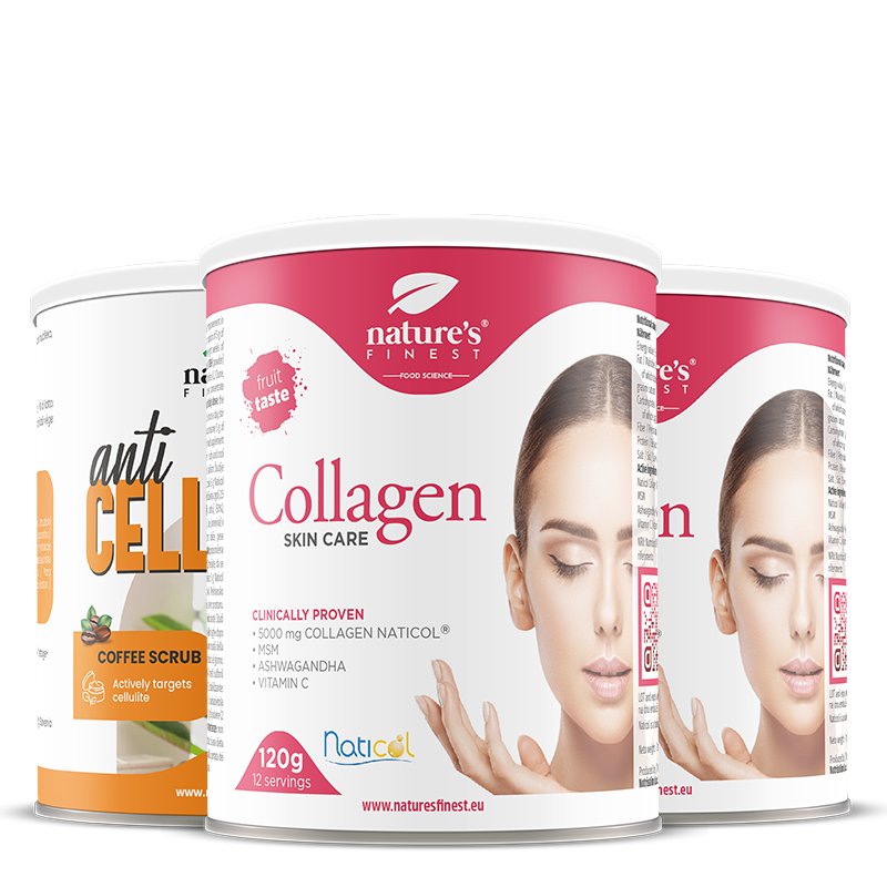 nature-s-finest-collagen-skincare-pulver-2x-kaffeepeeling-set image 1