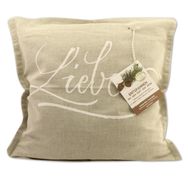 choco-lina-r-uchern-deko-zirbenkissen-liebe-zirbe image 1