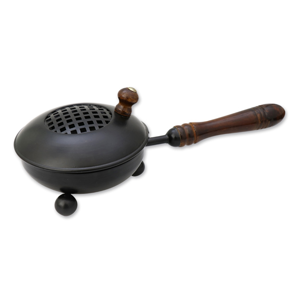 choco-lina-weihrauchpfanne-mit-holzgriff-r-ucherpfanne-kohle image 1