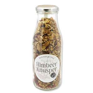 choco-lina-naschen-himbeere-knusper-m-sli-milchflasche image 1
