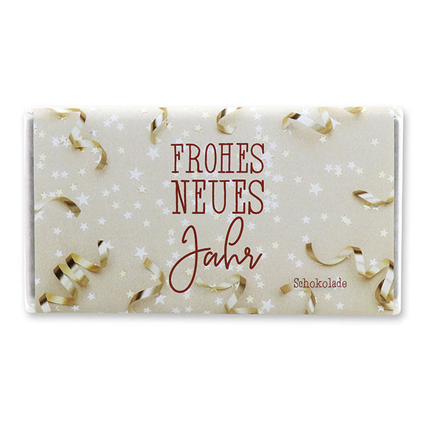 choco-lina-schoko-frohes-neues-jahr-zartbitterschokolade-tafel image 1