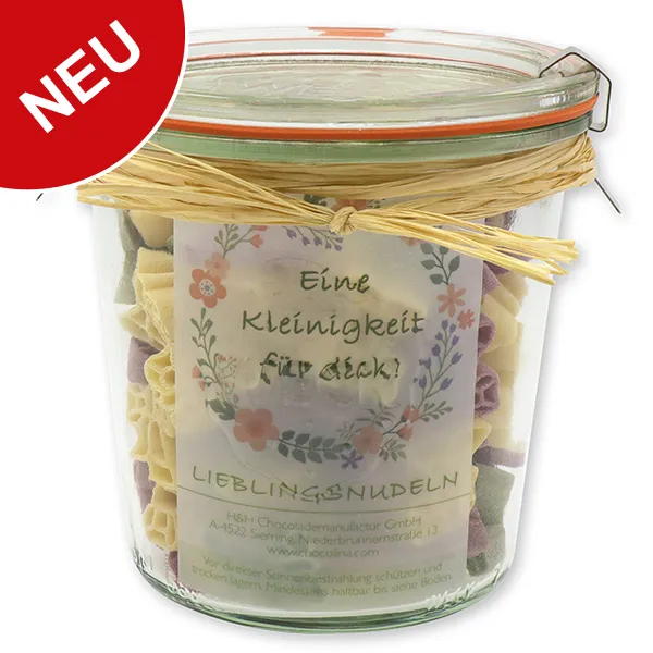 choco-lina-lieblingsnudeln-mix-glas-nudeln-geschenk image 1