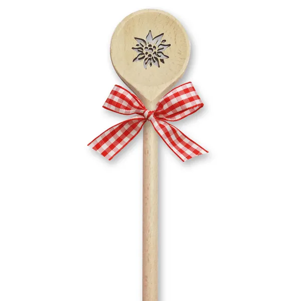 choco-lina-k-chenhelfer-kochl-ffel-edelwei-rund-mit-masche image 1