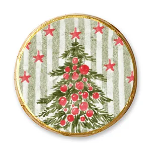 choco-lina-schoko-tannenbaum-rote-kugeln-chocotaler image 1