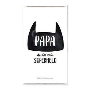 choco-lina-schoko-papa-superheld-milchschokolade-geschenk image 1