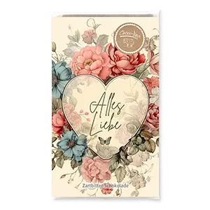 choco-lina-alles-liebe-zartbitterschokolade-schoko-tafel image 1