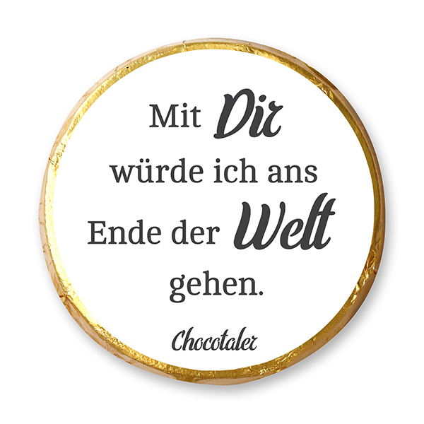 choco-lina-schoko-chocotaler-ende-der-welt-spruch image 1
