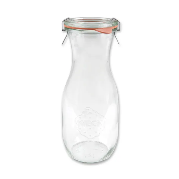 choco-lina-k-chenhelfer-weck-einmachglas-530ml-saftflasche-6er-set image 1