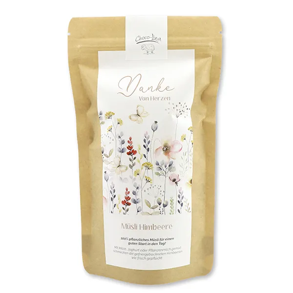 choco-lina-danke-von-herzen-m-sli-himbeere-fr-hst-ck image 1