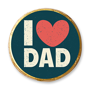 choco-lina-i-love-dad-chocotaler-schoko-vatertag-papa image 1