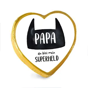 choco-lina-papa-superheld-chocoherzen-schoko-geschenk image 1