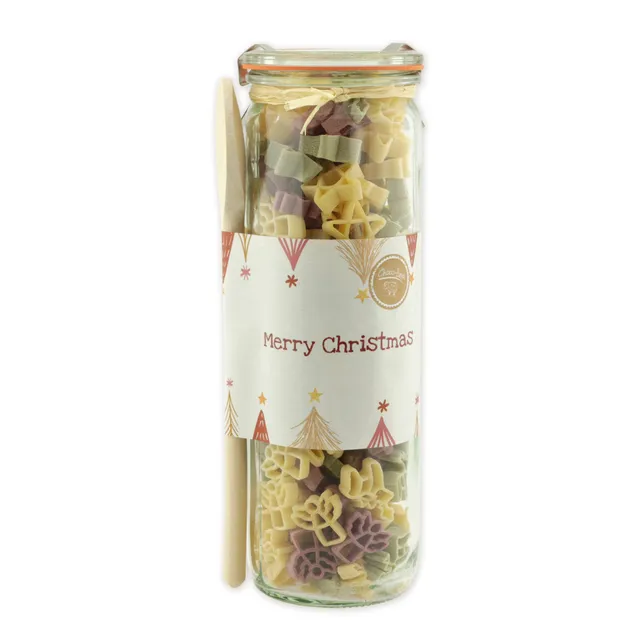 choco-lina-nudeln-geschenkset-klein-merry-christmas-mit-kochl-ffel image 1