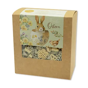 choco-lina-nudeln-eiernudeln-ostermix-natur-gr-n-frohe-ostern image 1
