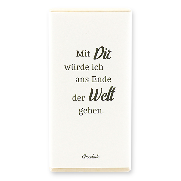choco-lina-ende-der-welt-vollmilchschokolade-tafel image 1