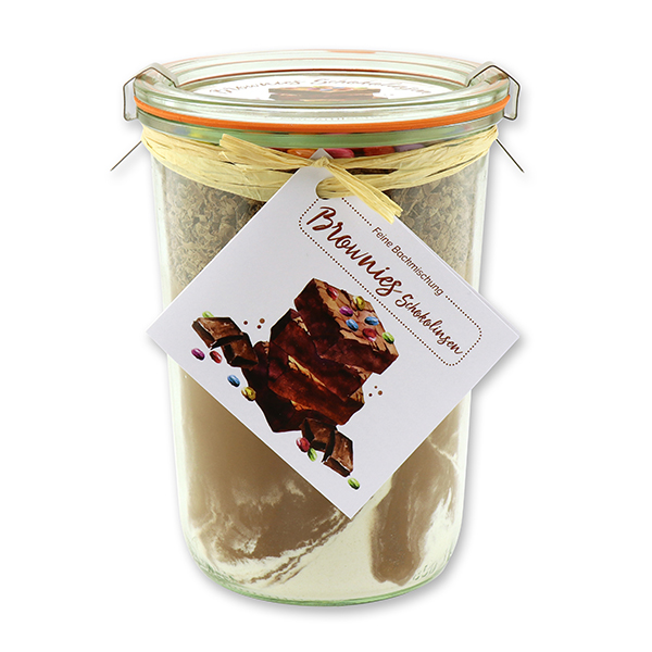 choco-lina-brownies-backmischung-mit-schokolinsen image 1