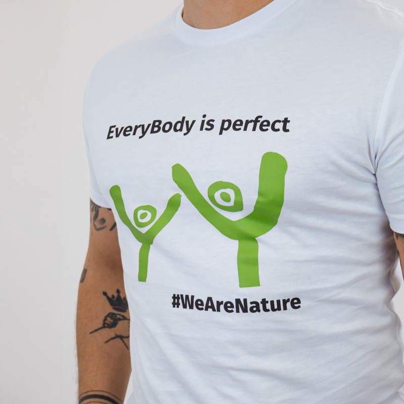 nature-s-finest-everybody-is-perfect-t-shirt-mit-spruch-unisex image 2
