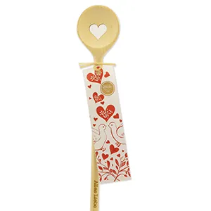choco-lina-herz-kochl-ffel-rund-tauben-rot image 1