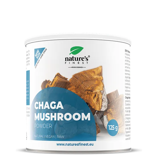 nature-s-finest-chaga-pilz-pulver-superfood-antioxidans image 1
