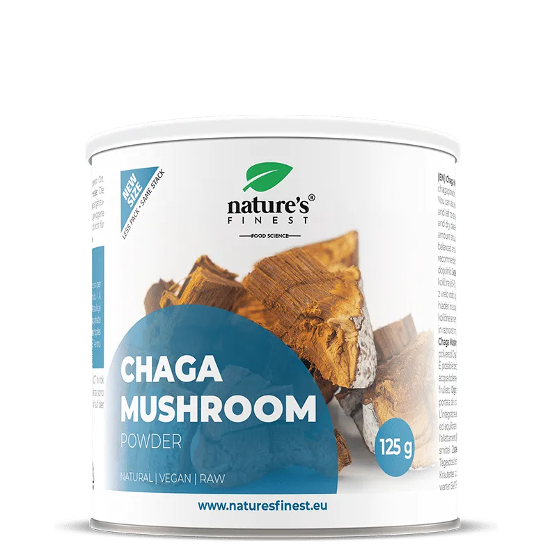 nature-s-finest-chaga-pilz-pulver-superfood-antioxidans image 1
