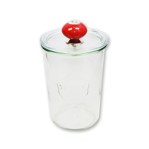 choco-lina-weckglas-mit-dekorknopf-850ml-sturzglas image 1