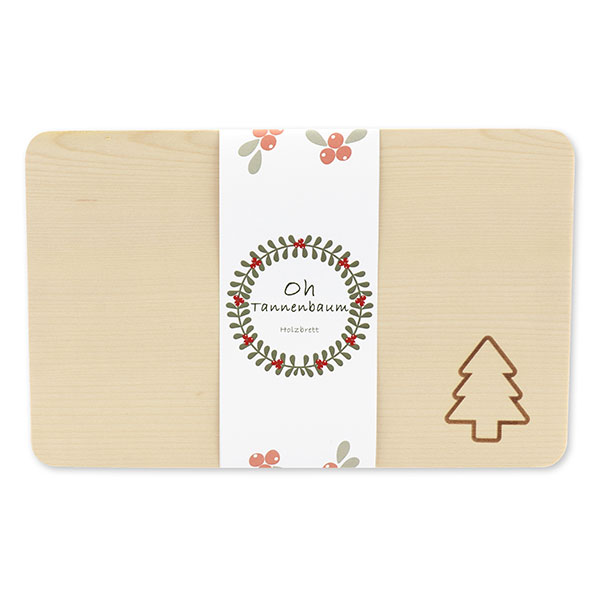 choco-lina-k-chenhelfer-holzbrett-tannenbaum-oh-tannenbaum image 1