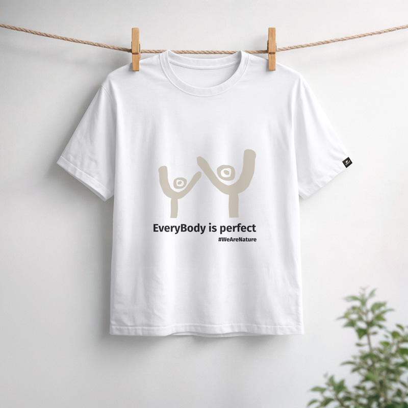 nature-s-finest-everybody-is-perfect-t-shirt-spruch-baumwolle image 8