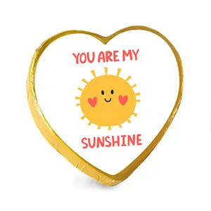 choco-lina-schoko-you-are-my-sunshine-chocoherzen-geschenk image 1