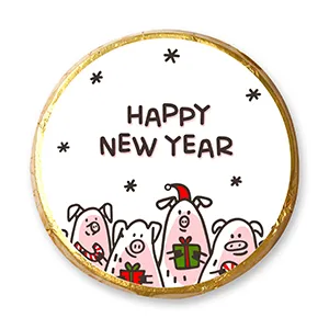 choco-lina-schoko-happy-new-year-schweinchen-chocotaler image 1
